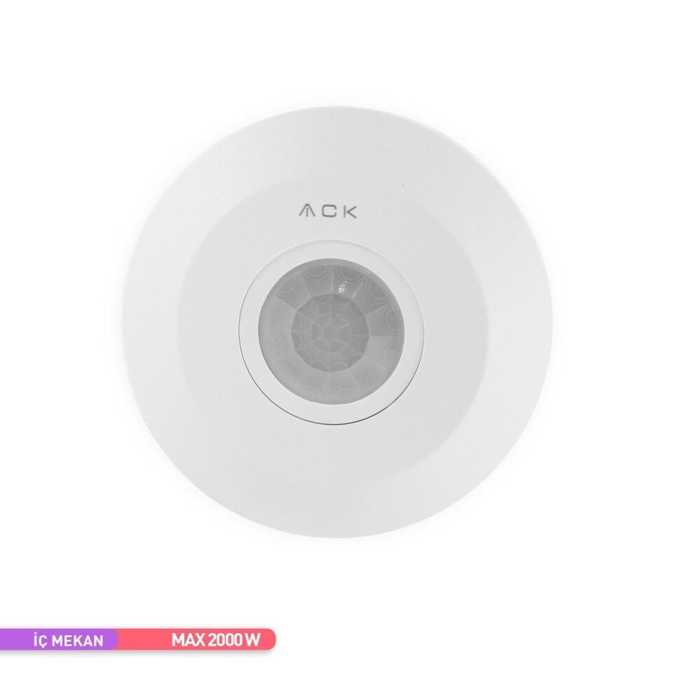 ACK AY31-01010 360° Tavan Tipi Lüks Hareket Sensörü