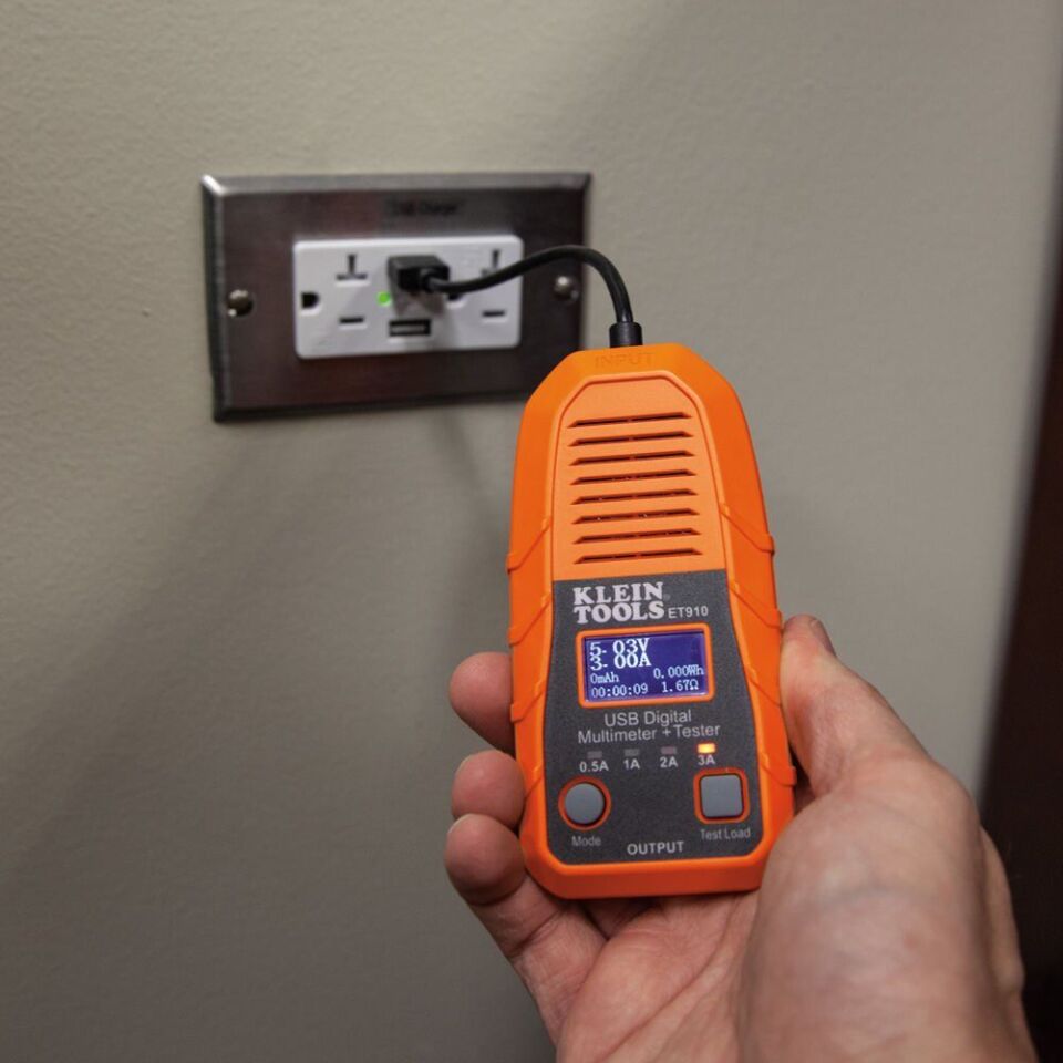 Klein Tools ET-910 USB Dijital Multimetre ve Test Cihazı