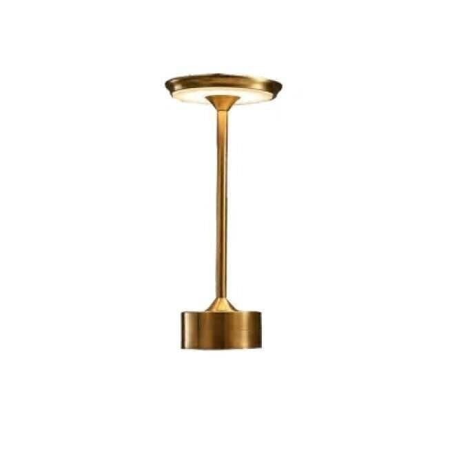 NOAS YL86-1242 Kos Şarjlı Masa Lambası 3 Renk-Altın