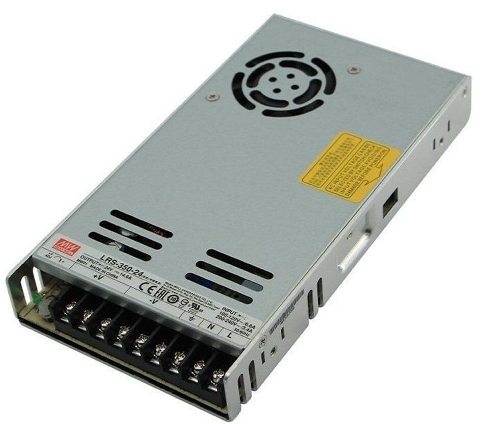 Meanwell LRS-350-24 350W Kapalı Tip Switching Güç Kaynağı 24VDC 14.6A