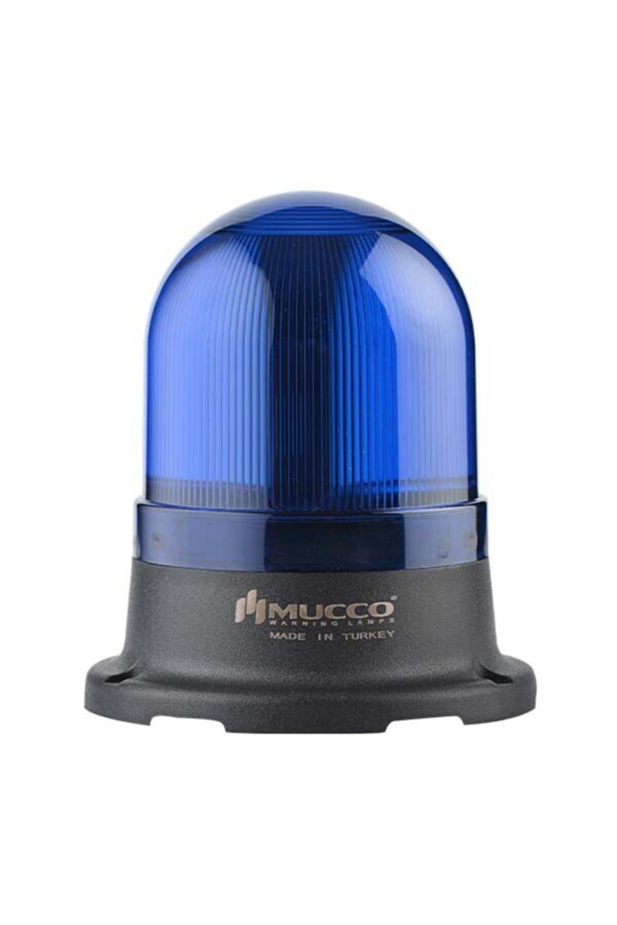 MUCCO SNT-725-F-4 70 Çap Flaşör  40-250v Ac/dc Mavi Tepe Lambası