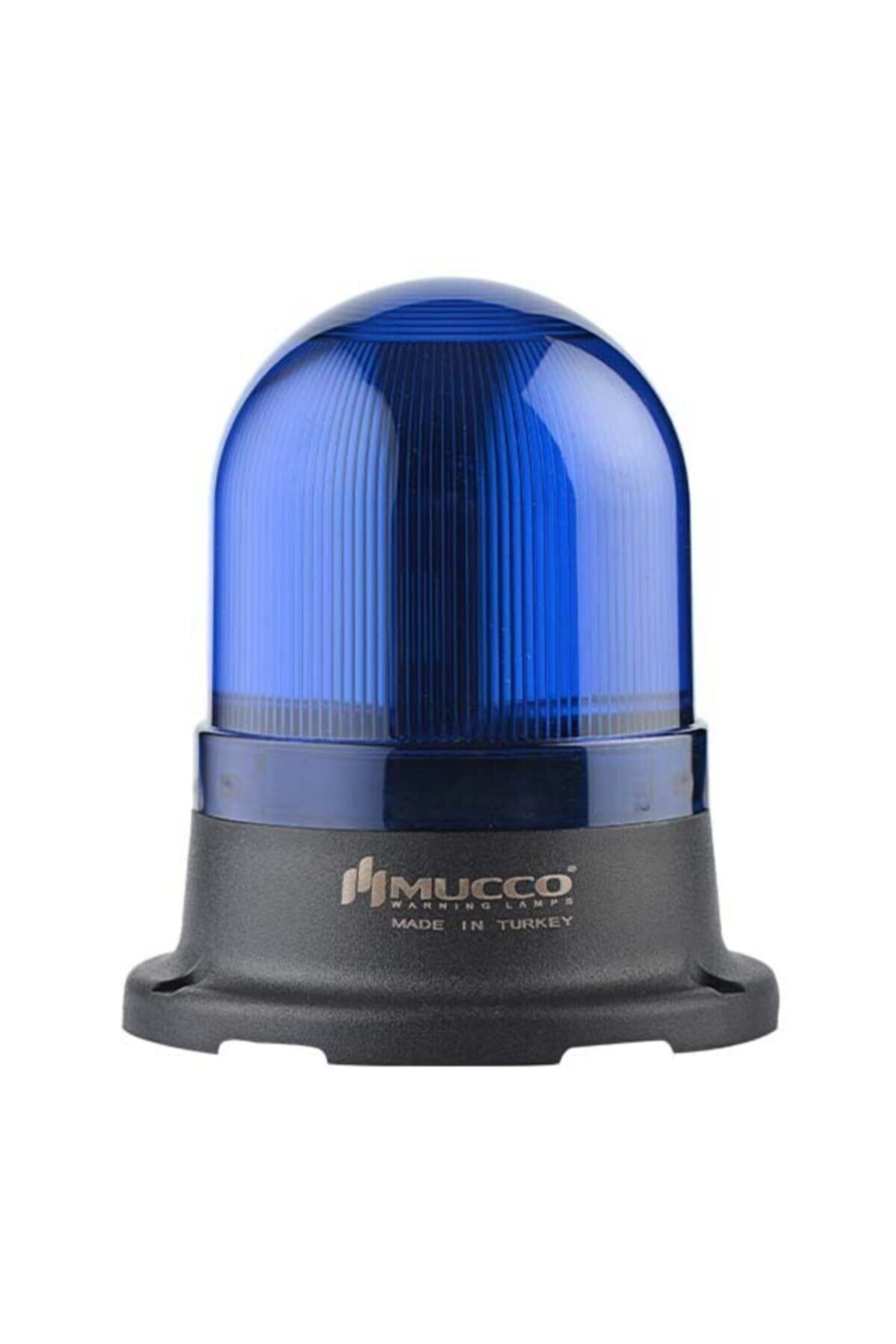 MUCCO SNT-725-SB-4 70 Çap Flaşör Buzzerlı 40-250v Ac/dc Mavi Tepe Lambası