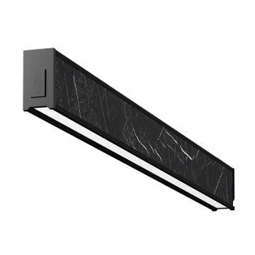 GOYA GY 8046-180 51 Watt 180 cm Siyah Mermer Desenli Sıva Üstü Lineer Armatür