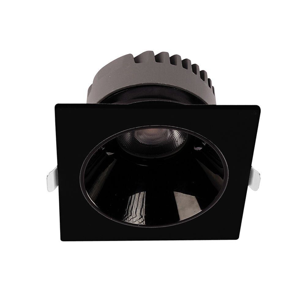 ACK AD10-03511 25w 6500K Siyah Reflektörlü Siyah Led Spot Sıva Altı