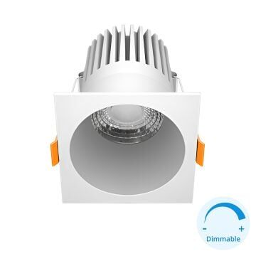 GOYA GY 1731-14-B 8 Watt Beyaz Sıva Altı Kare Dimli LED Spot