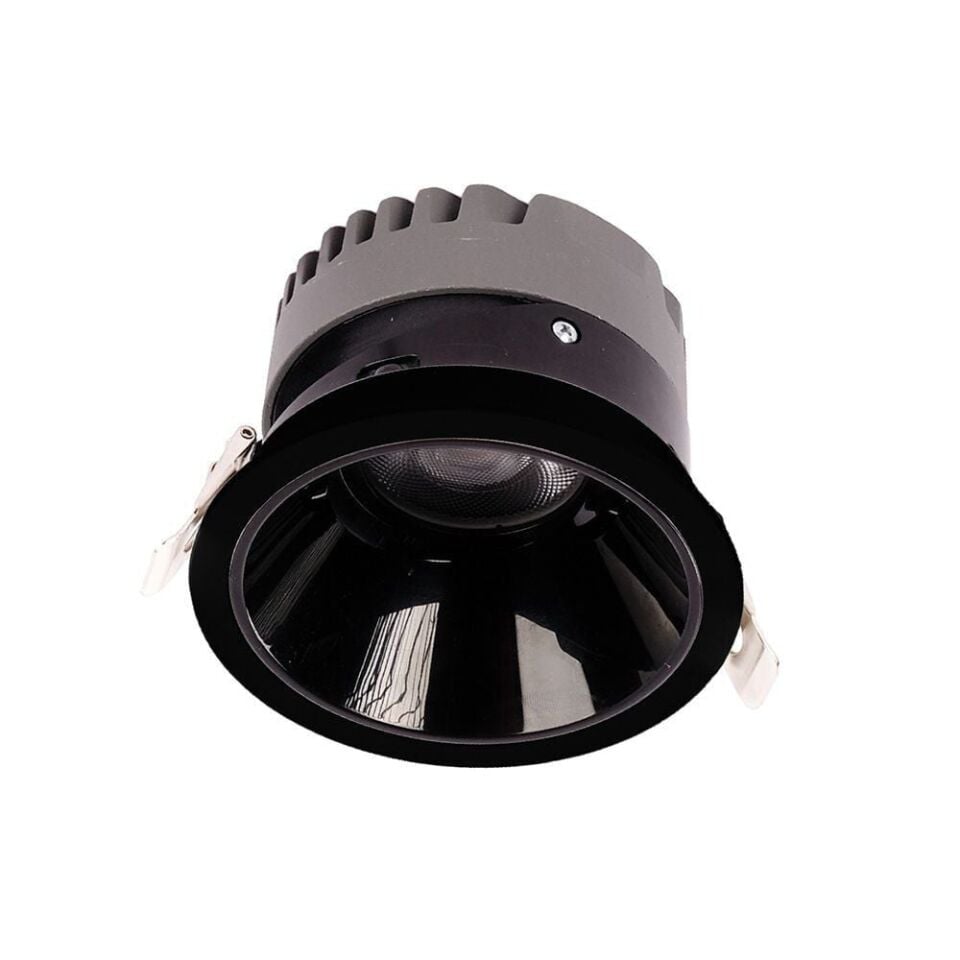 ACK AD10-03111 25w 4000K Siyah Reflektörlü Siyah Led Spot Sıva Altı