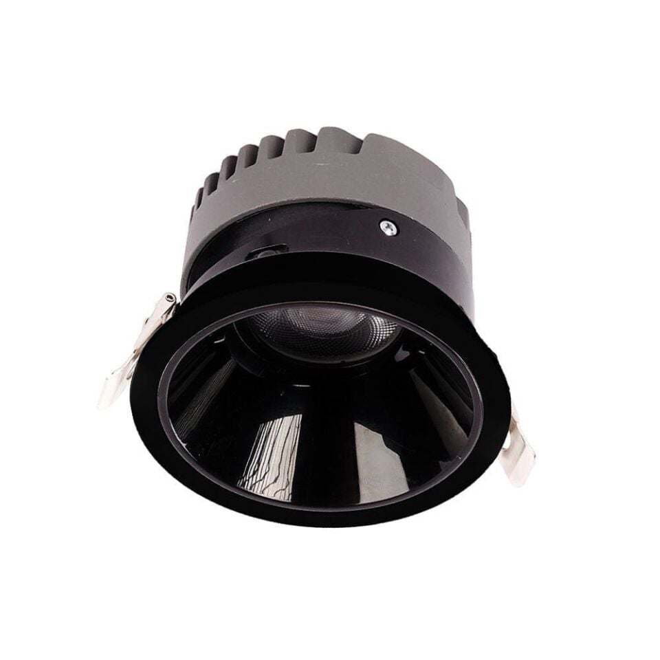 ACK AD10-02131 18w 6500K Siyah Reflektörlü Siyah Led Spot Sıva Altı