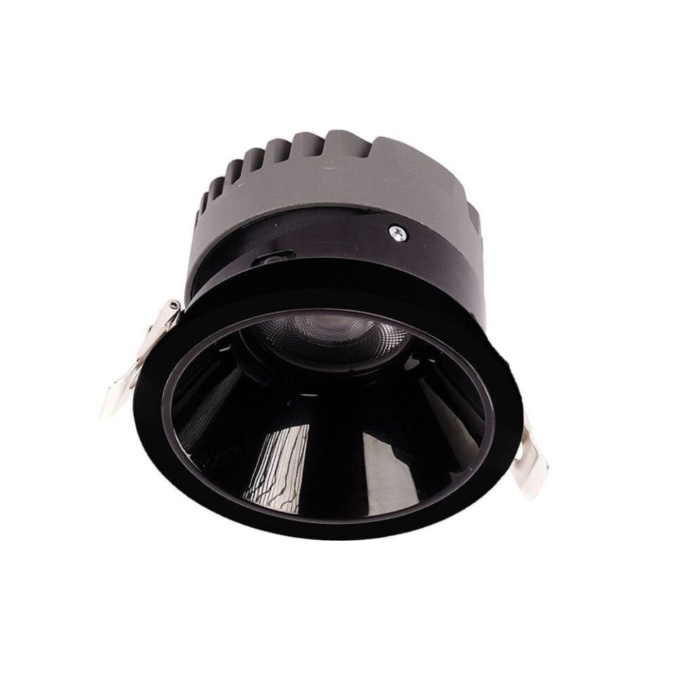 ACK AD10-02111 18w 4000K Siyah Reflektörlü Siyah Led Spot Sıva Altı