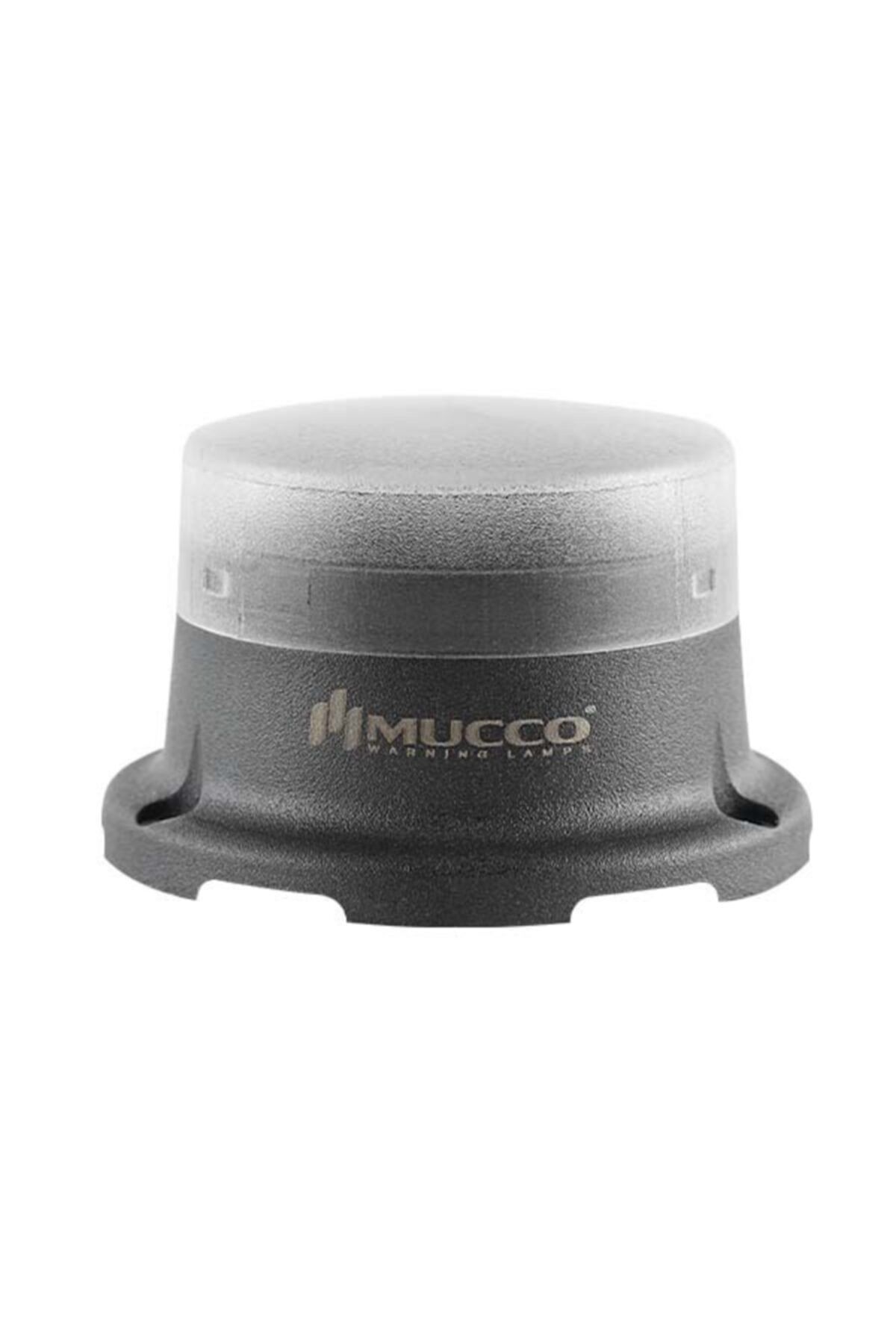 MUCCO SNT-M725-SB-5 70 Çap Flaşör Buzzerlı 40-250v Ac/dc Beyaz Mini Tepe Lambası