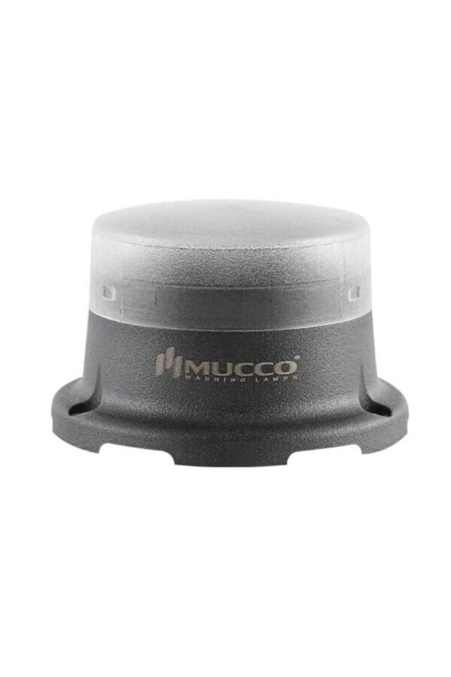 MUCCO SNT-M715-F-5 70 Çap Flaşör 24v/dc Beyaz Mini Tepe Lambası