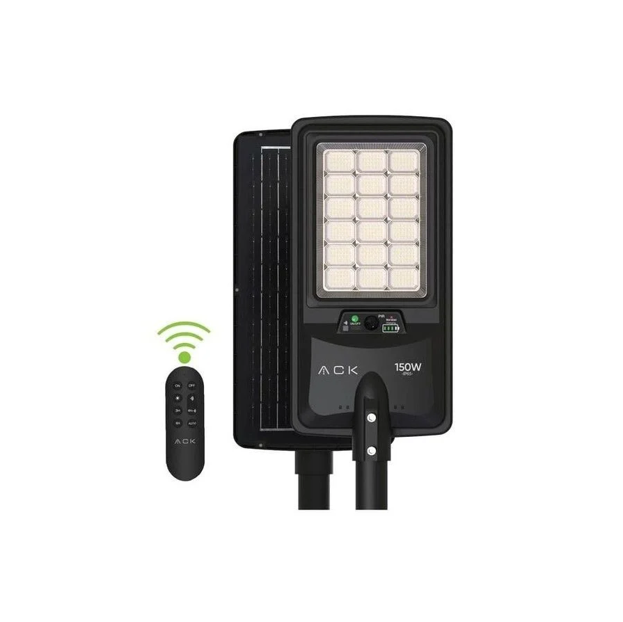ACK AT42-09131 150W 6500K Solar LED Sokak Armatürü