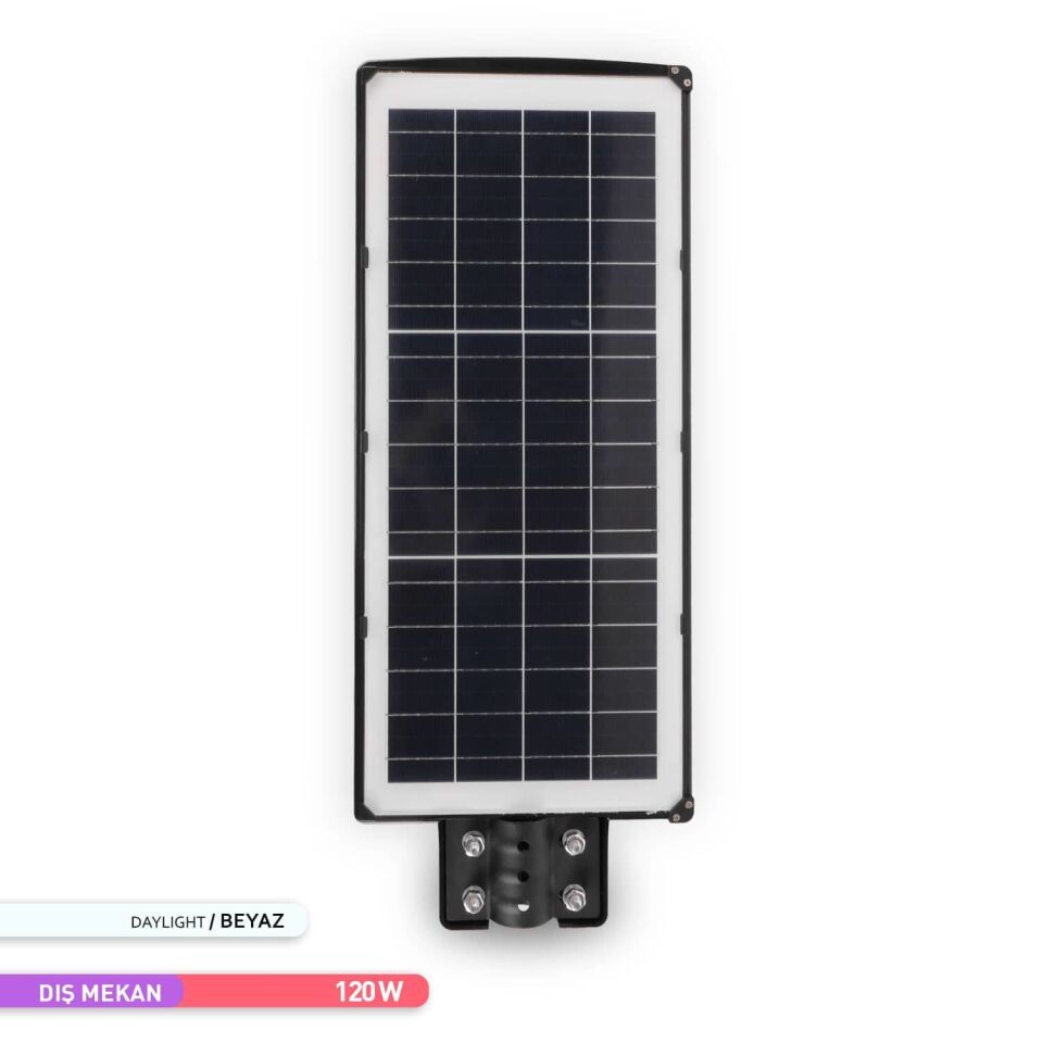 ACK AT42-09131 6500K 120W Solar Led Sokak Armatürü