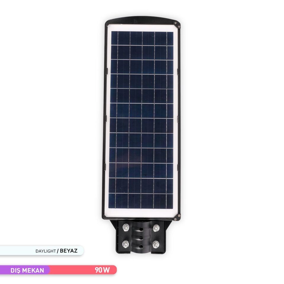 ACK AT42-09031 6500K 90W Solar Led Sokak Armatürü