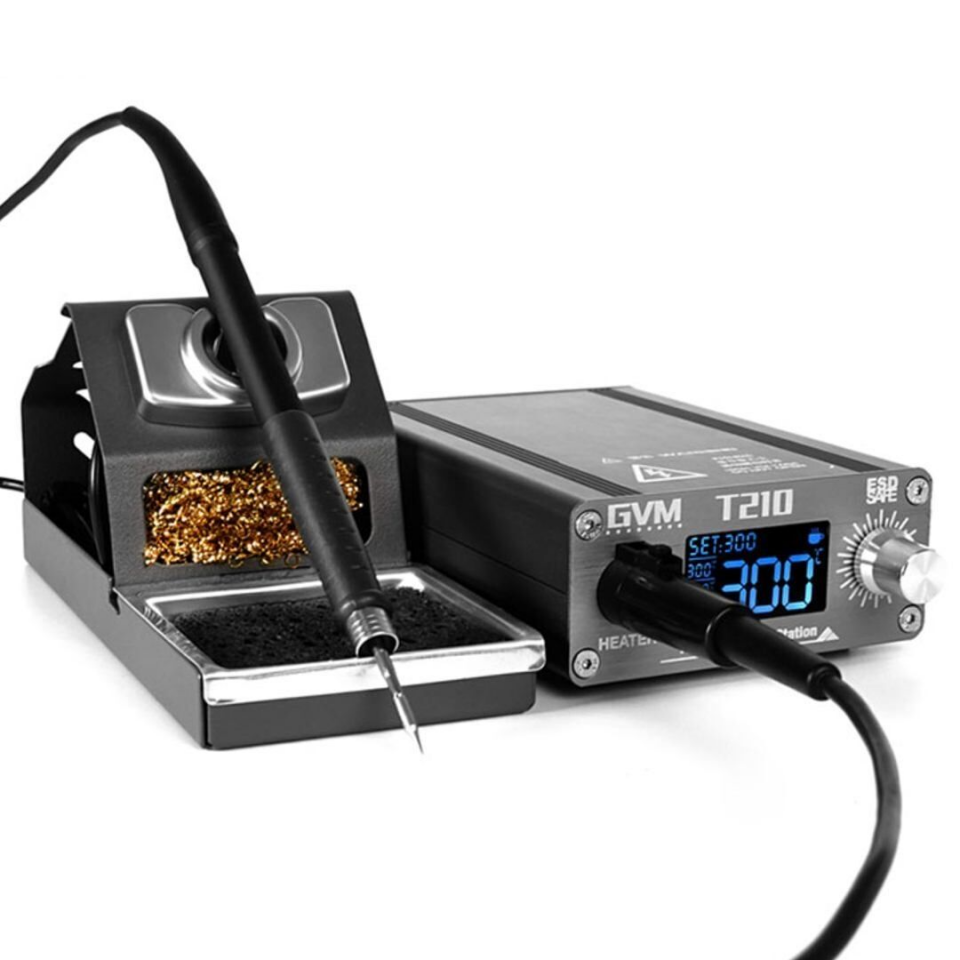 Sunshine GVM T210 75W Havya İstasyonu C210 Uç Uyumlu – Hızlı Isıtma