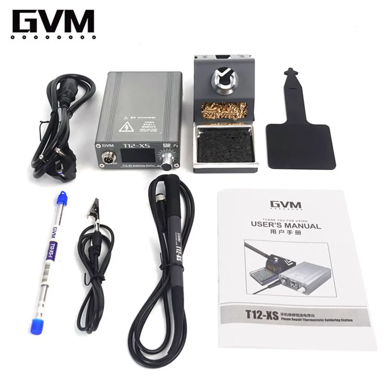 SUNSHINE GVM T12-XS Sabit Sıcaklık Lehimleme İstasyonu