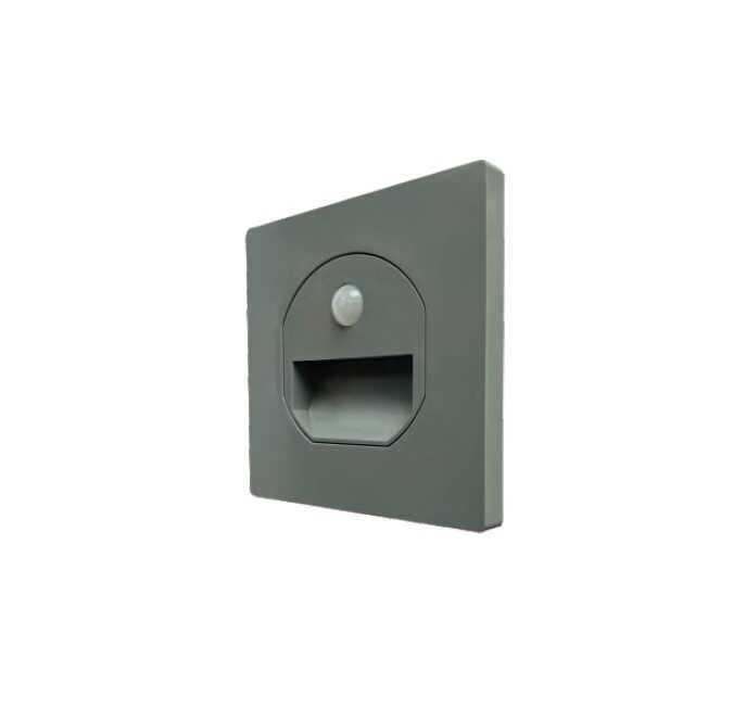 NOAS YL69-1521-F Sensörlü Koridor Aydınlatma Füme Kasa 6500k