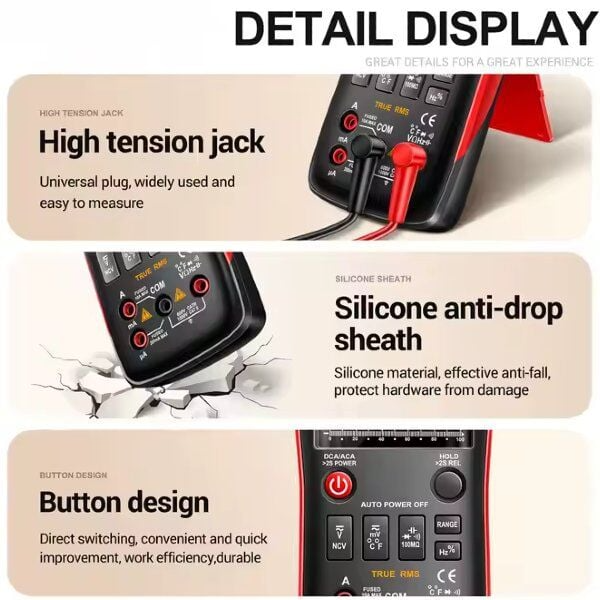 Korad AV-R5 True RMS Dijital Multimetre