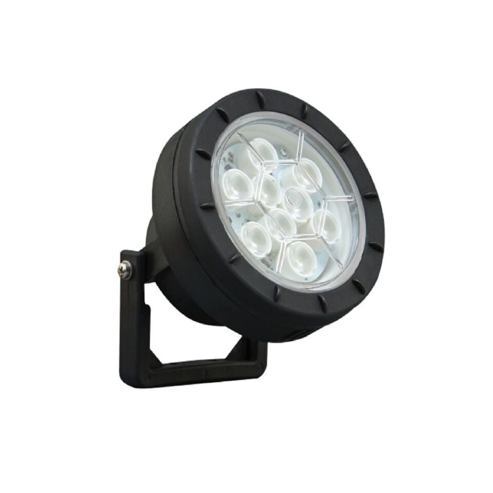 ACK AH08-00961 9W LED Siyah Havuz Armatürü Mavi Işık