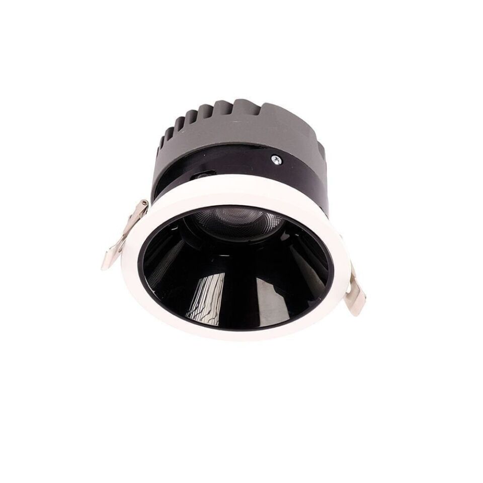ACK AD10-03110 25w 4000K Siyah Reflektörlü Beyaz Led Spot Sıva Altı