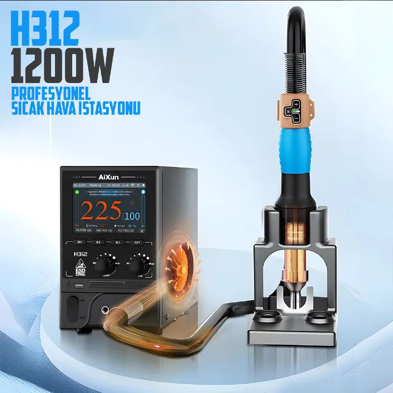 Aixun AX-H312D 1200W Sıcak Hava