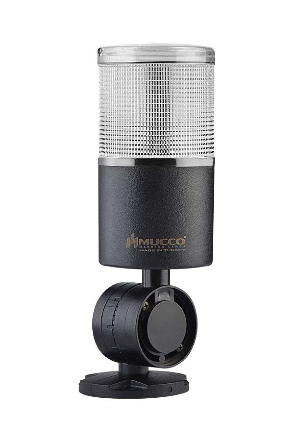 MUCCO SNT-7013-S1-5-D Sabit-beyaz 12-24v Ac/dc, 1 Katlı Işıklı Kolon Devrilme Aparatlı