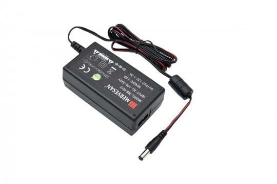 Mervesan 40W 12V 3A MRW Power Markalı Plastik Kasalı Adaptör AC/DC (SMPS) MRW-4012
