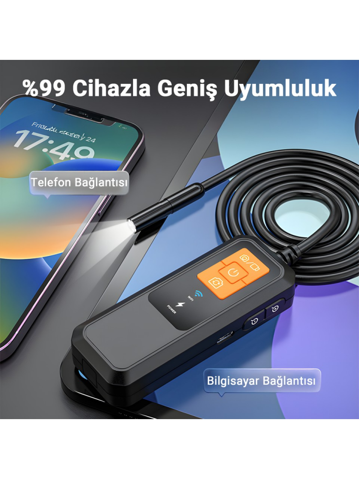 Myscope W600-2 10m Kablo Endeskop