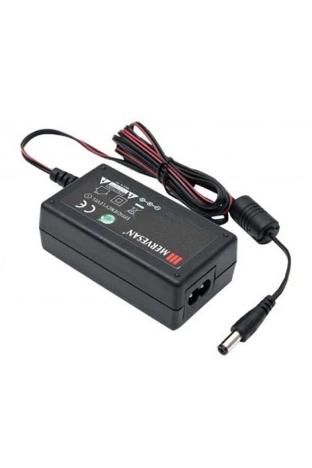 Mervesan 25W 12V 2A MRW Power Markalı Plastik Kasalı Adaptör AC/DC (SMPS) MRW-2512
