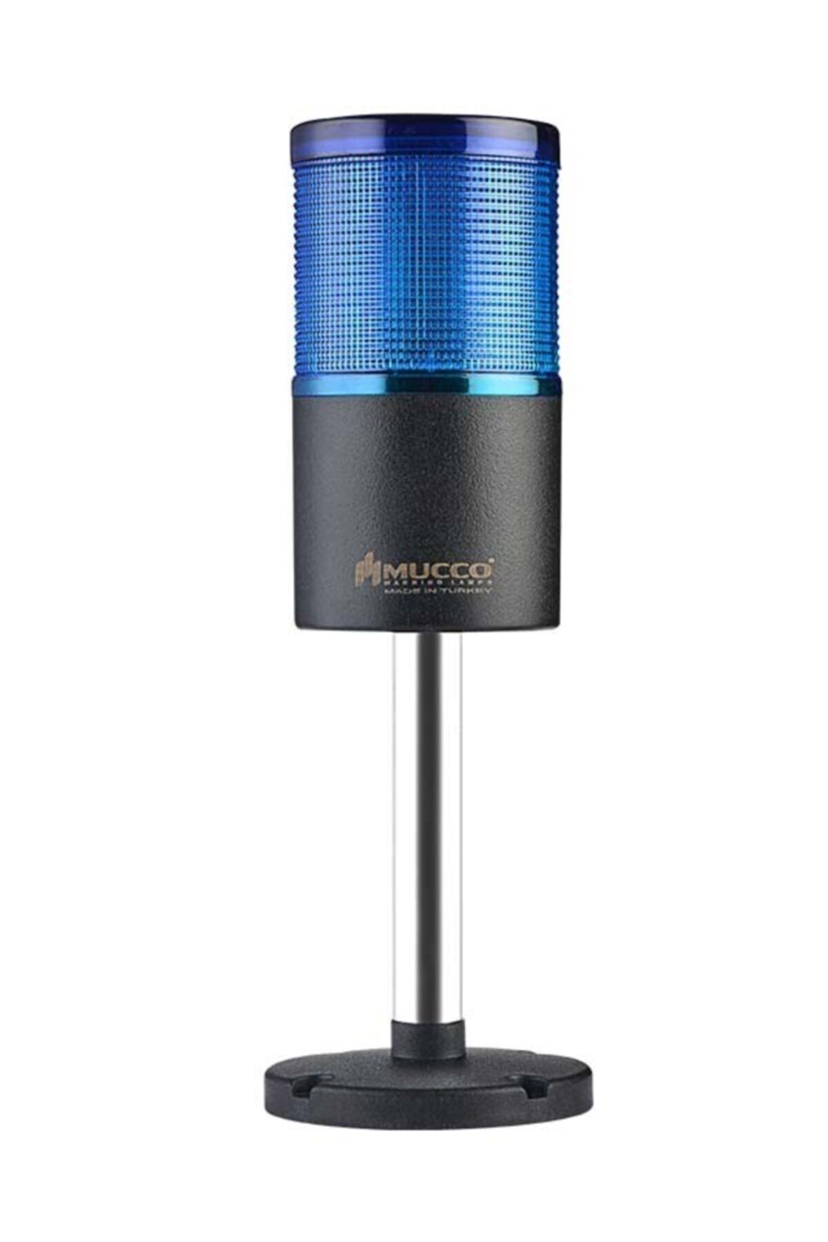 MUCCO SNT-7013-S1-4-10U Mavi Uzatma Ayaklı 1 Katlı Işıklı Kolon 10cm