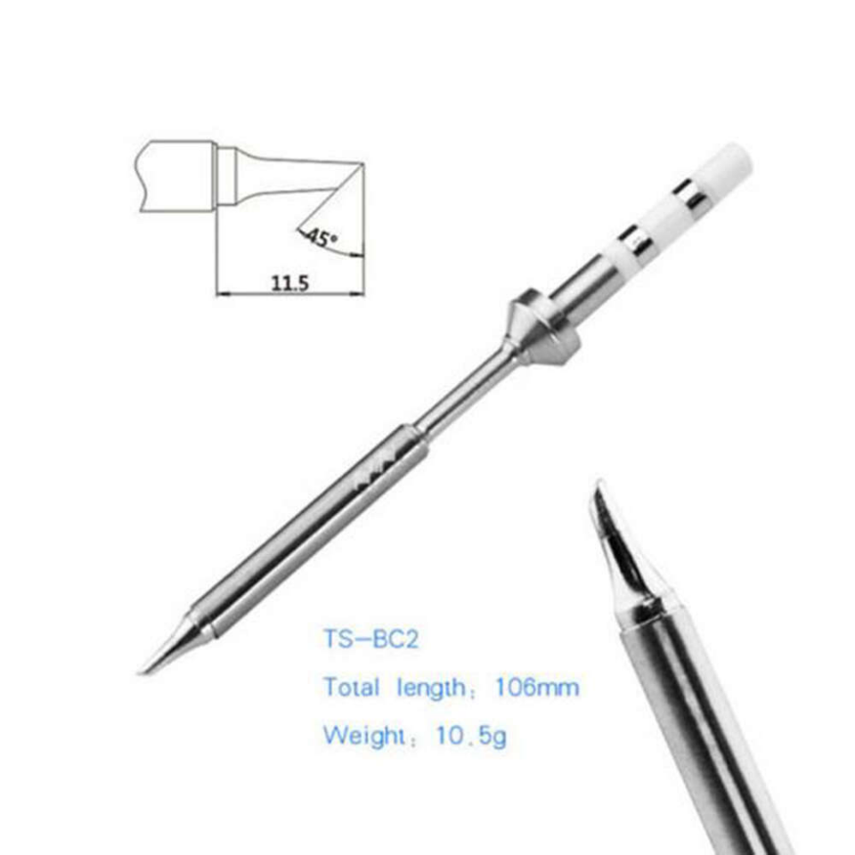 Miniware TS100/TS-101 Havya Uyumlu TS-BC2 Tip Akıllı Lehimle Havya Ucu