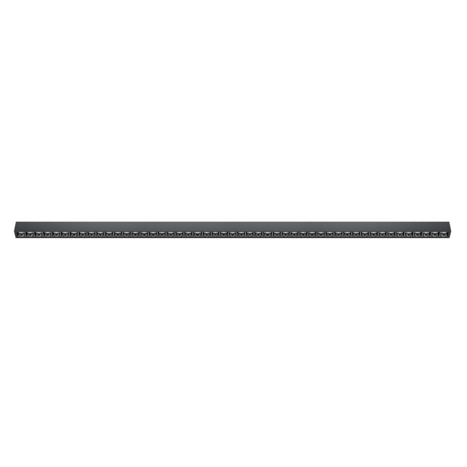 GOYA GY 8044-150 Siyah/Beyaz Kasa 100 Watt 150 cm Sıva Üstü Lensli Lineer Armatür