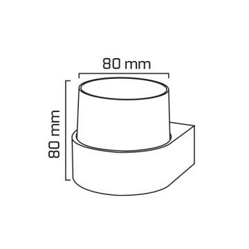 GOYA GY 6231 7 Watt Dış Mekan LED Aplik