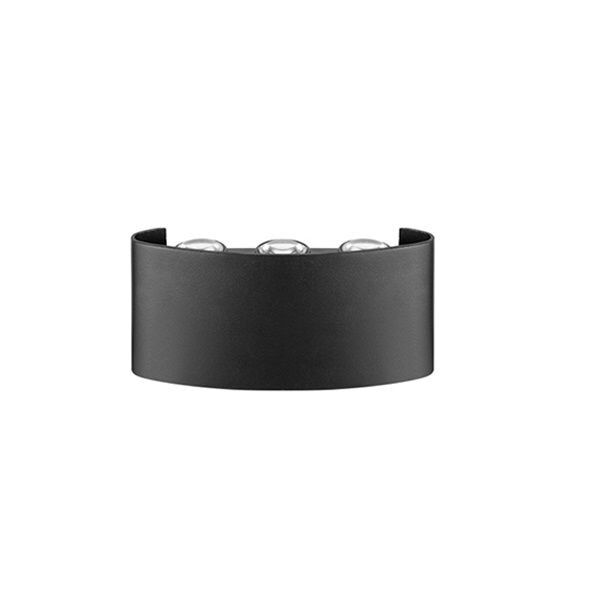 GOYA GY 6223 2x3 Watt Siyah Çift Yönlü Dış Mekan LED Aplik