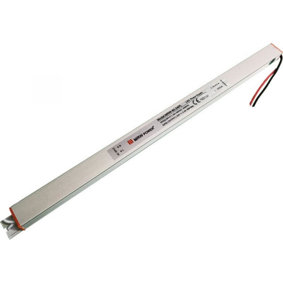 Mervesan24V 1.0A 24W Power Metal Kasalı Ultra Slım İç Mekan Adaptör AC/DC (SMPS) MRW-24-24PL