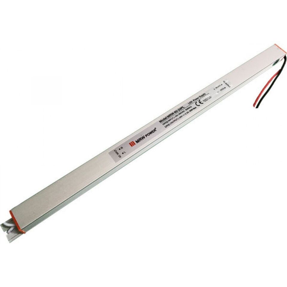 Mervesan12V 2.0A 24W Power Metal Kasalı Ultra Slım İç Mekan Adaptör AC/DC (SMPS) MRW-24-12PL