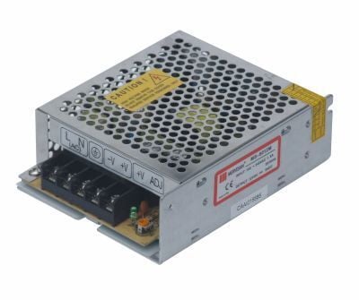 Mervesan 12V 30.0A 360W Power Metal Kasalı İç Mekan Adaptör AC/DC (SMPS) MRW-360-12