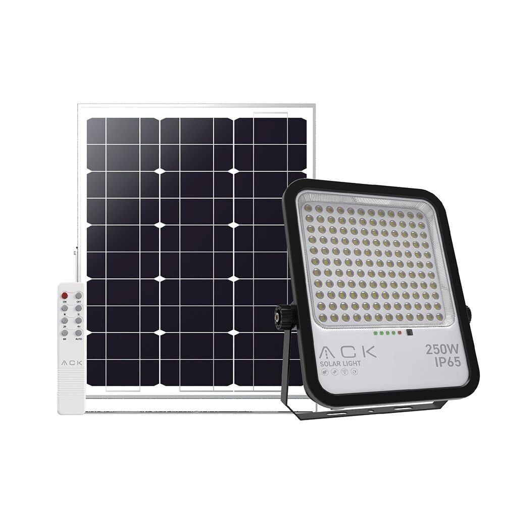 ACK AT65-19632 250W IP65 6500K Beyaz Lensli Solar Projektör