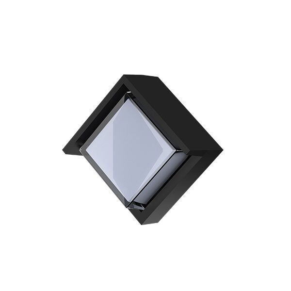 GOYA GY 6218 10 Watt Siyah Kare Dış Mekan LED Aplik