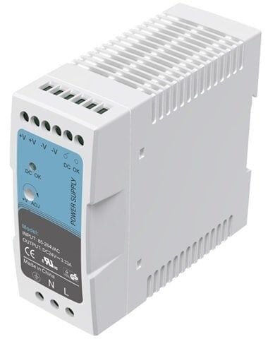 Mervesan 24V 2.5A  60W  Slım Ray Montaj AC/DC (SMPS) Adaptör MT-MDR-60-24