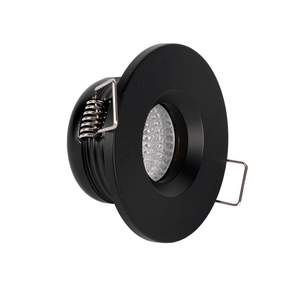 ACK AH06-00101 3W 3000K Sıva Altı LED Spot Armatür Siyah