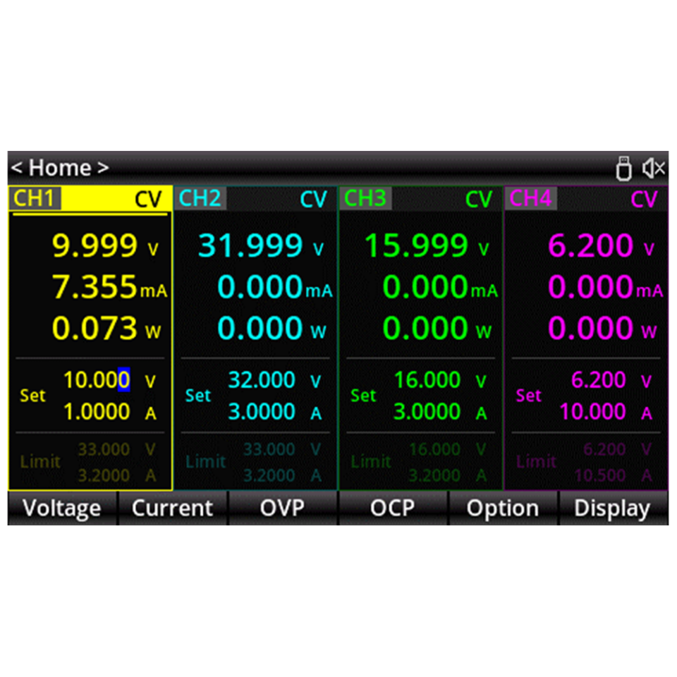 Uni-t UDP4303S 4 Kanallı 297W Programlanabilir DC Güç Kaynağı