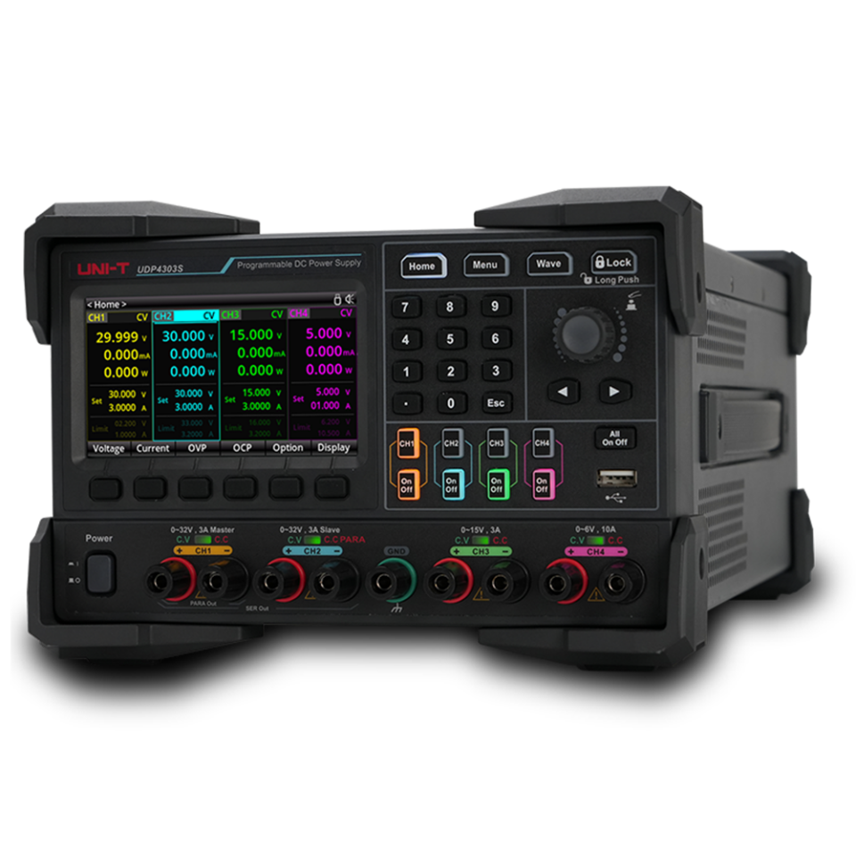 Uni-t UDP4303S 4 Kanallı 297W Programlanabilir DC Güç Kaynağı