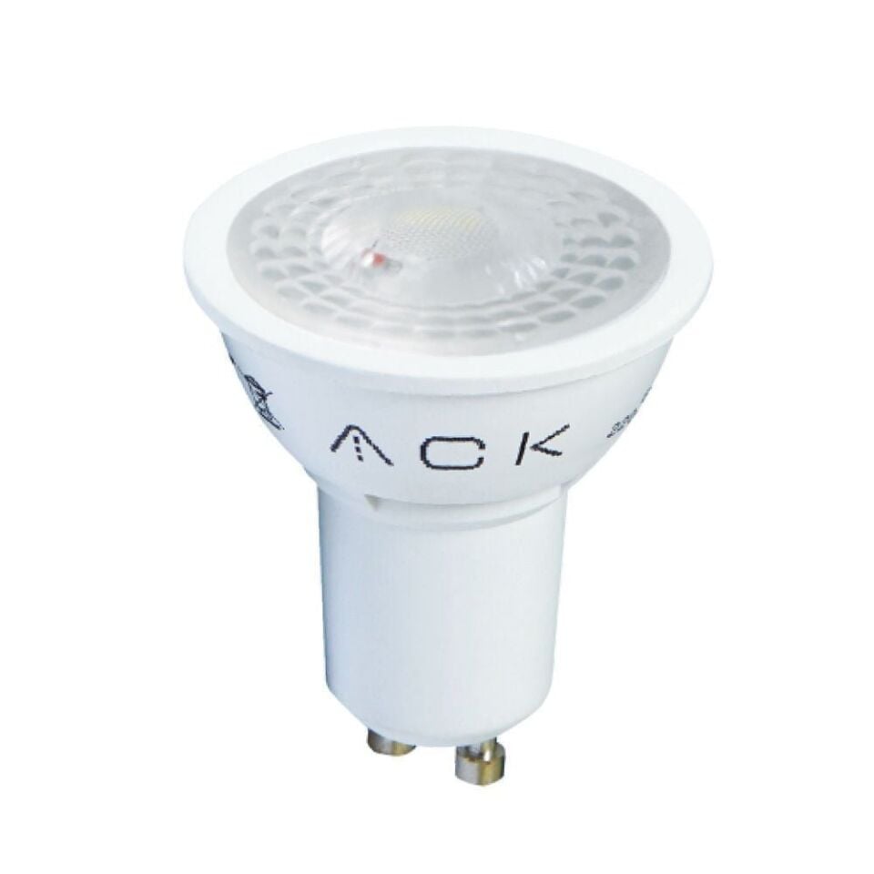 ACK AA25-01551 Dim Edilebilir 5W 4000K GU10 Lensli LED Ampul