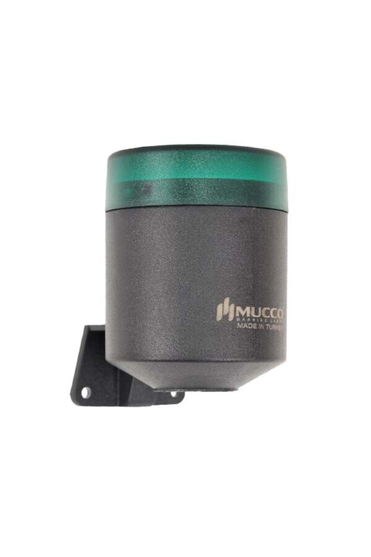 MUCCO SNT-MK712-2 Yeşil4 Ayrı Işık Modlu 16 Melodili Mini Üniversal Işıklı Korna 40-250v Ac/dc