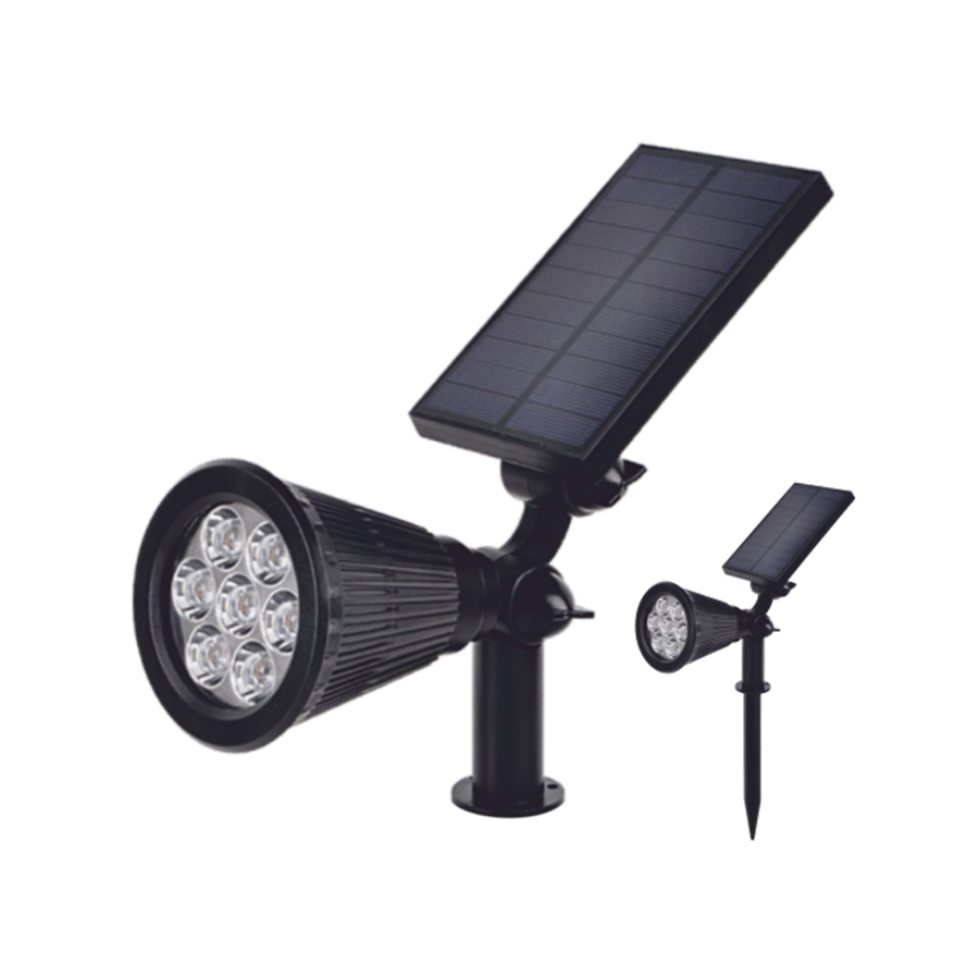 CATA CT-7310B 6400K Beyaz Işık 7W Solar Bahçe Armatürü Şarjlı