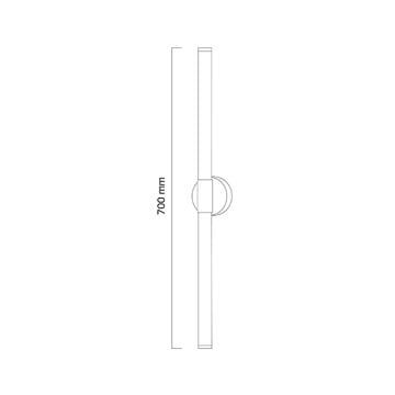 GOYA GY 8217-70 14 Watt Gold Dekoratif LED Aplik - Gün Işığı
