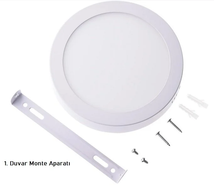 NOAS YL14-2410 24w Sıvaüstü Yuvarlak LED Panel Beyaz