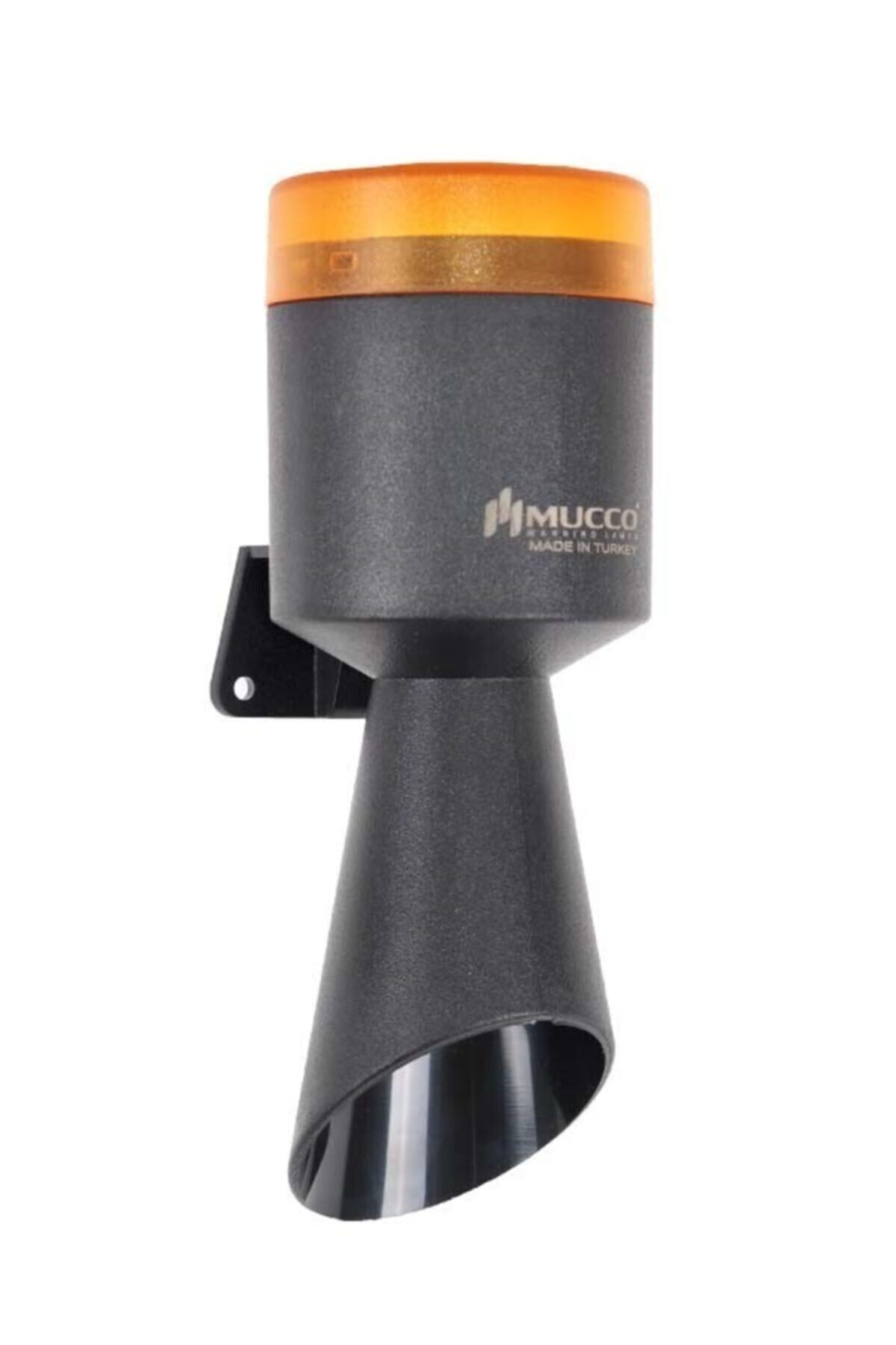 MUCCO SNT-MB711-3 Sarı 4 Ayrı Işık Modlu 16 Melodili Mini Üniversal Borulu Korna 12-24v Ac/dc