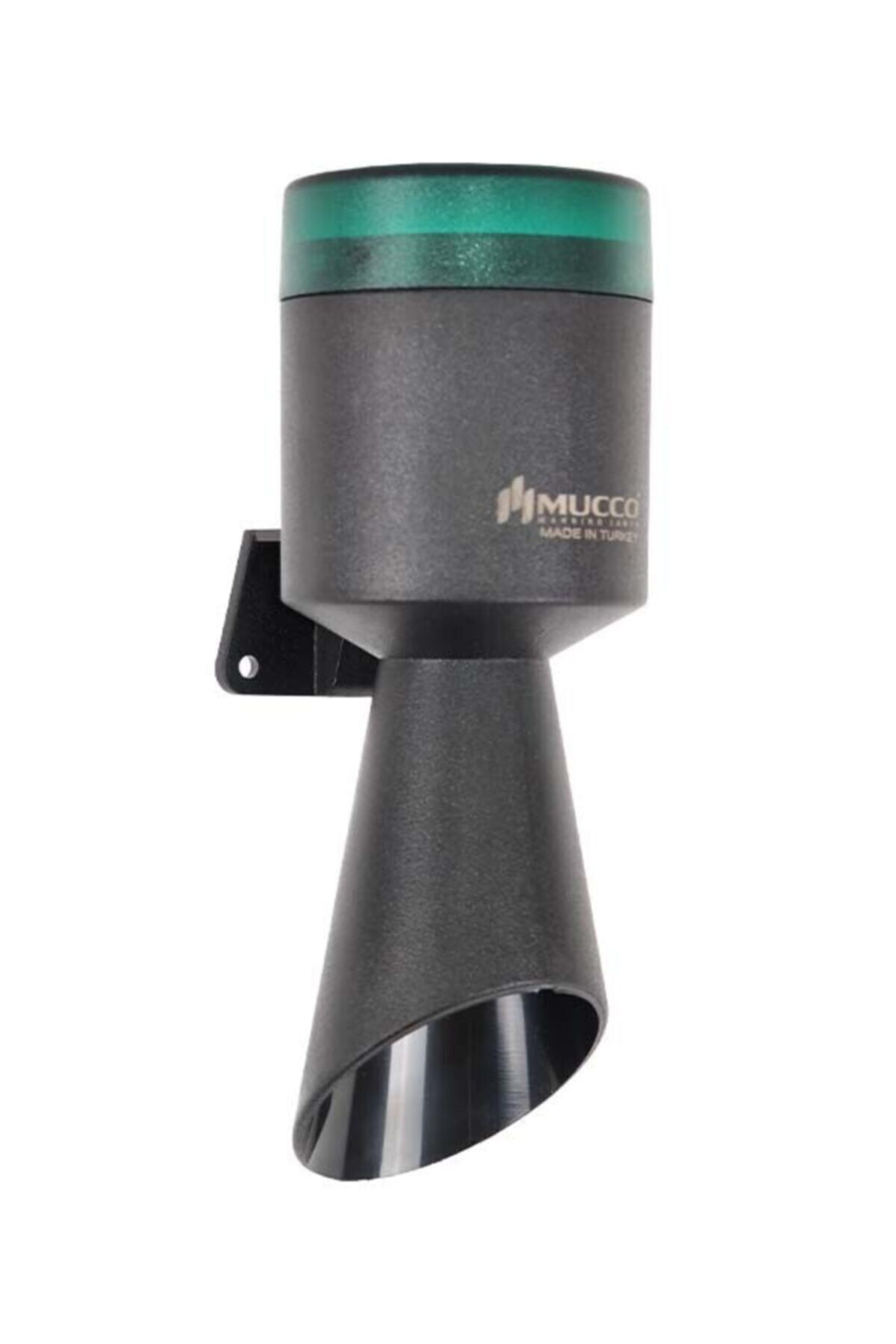 MUCCO SNT-MB711-2 Yeşil 4 Ayrı Işık Modlu 16 Melodili Mini Üniversal Borulu Korna 12-24v Ac/dc