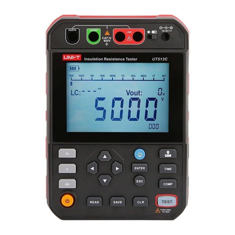 Unit UT513C 5kV Yalıtım Direnci Test Cihazı